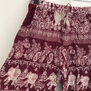 The elephant palazzo pants